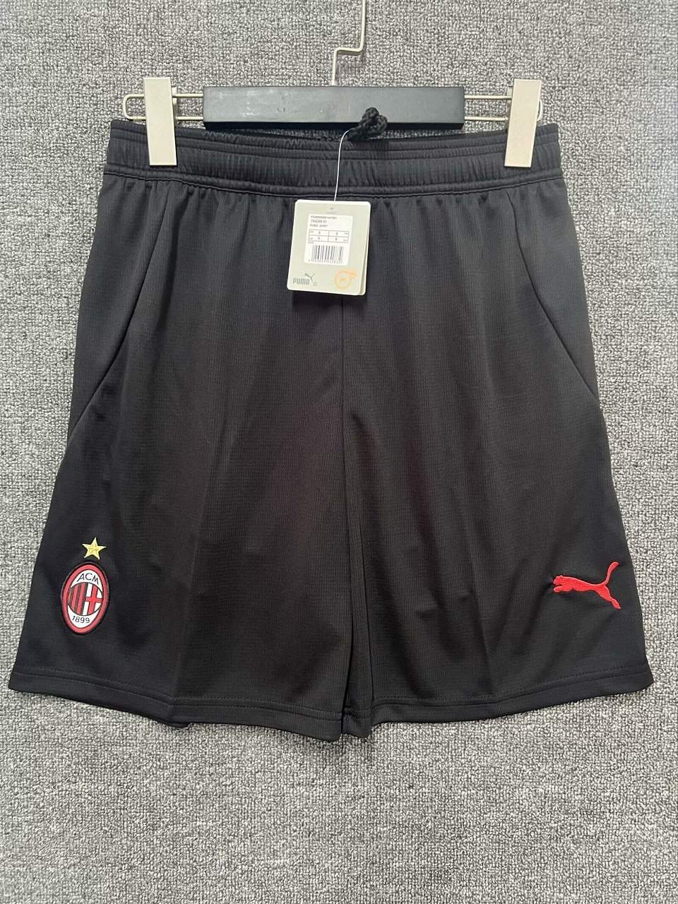 AAA Quality AC Milan 24/25 Home Black Soccer Shorts